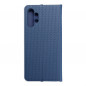 Peněženkové pouzdro LUNA Book Carbon na Samsung Galaxy A13 LTE Uhlíkové vlákno, Elegantní  Modrý