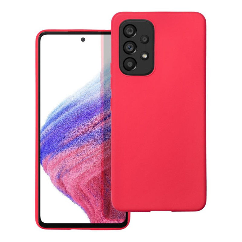 Kryt Soft na Samsung Galaxy A53 5G Červený