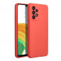Kryt Silicone na Samsung Galaxy A33 Elegantní  Broskvový