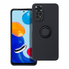 Kryt Silicone ring na XIAOMI Redmi Note 11 Černý