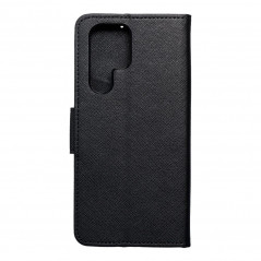 Peněženkové pouzdro Fancy Book na Samsung Galaxy S22 Ultra Černý