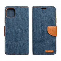 Peněženkové pouzdro CANVAS Book na XIAOMI Redmi 9C NFC Námořnická modrá