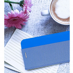 Peněženkové pouzdro Sensitive Book na XIAOMI Redmi 9C NFC Světle modrý