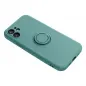 Kryt Silicone ring na Samsung Galaxy A52 5G Zelený