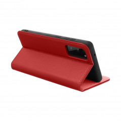 Peněženkové pouzdro Leather case SMART PRO na XIAOMI 11T PRO Elegantní  Vinově červený