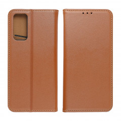Peněženkové pouzdro Leather case SMART PRO na XIAOMI 11T PRO Elegantní  Hnědý