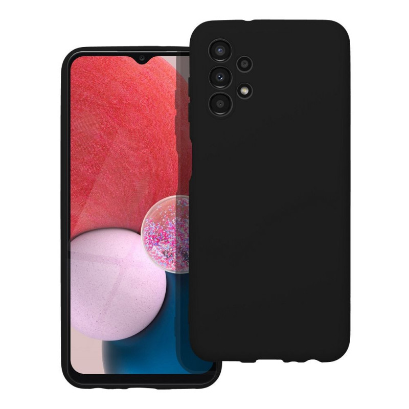 Kryt Silicone na Samsung Galaxy A13 LTE Elegantní  Černý