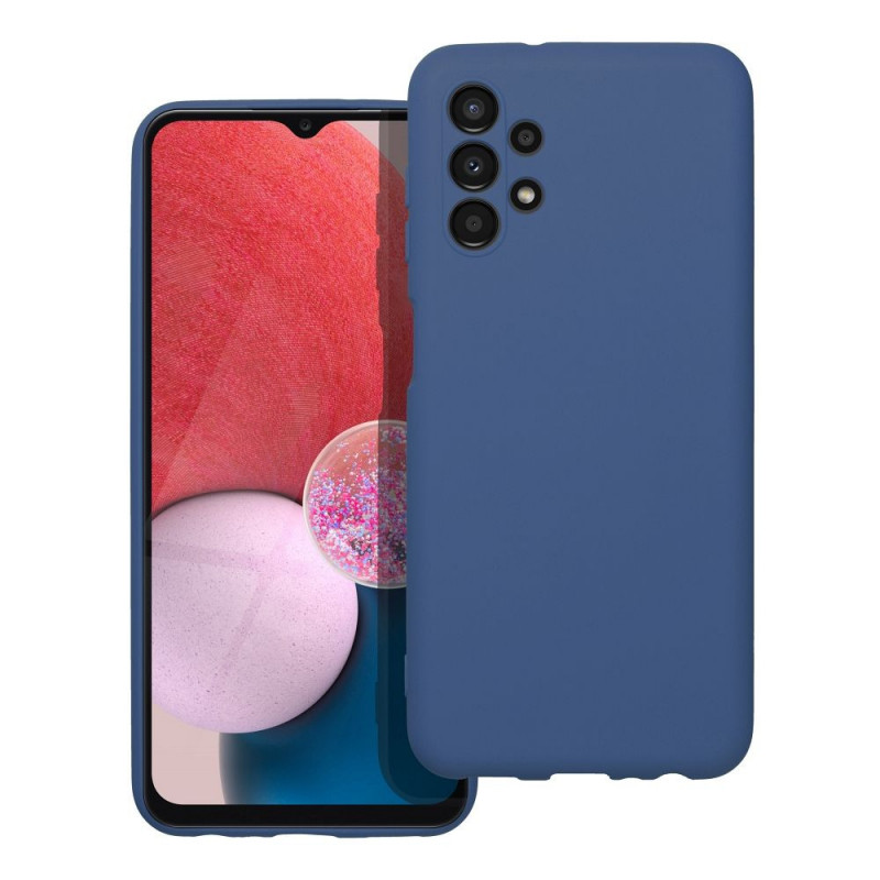 Kryt Silicone na Samsung Galaxy A13 LTE Elegantní  Modrý