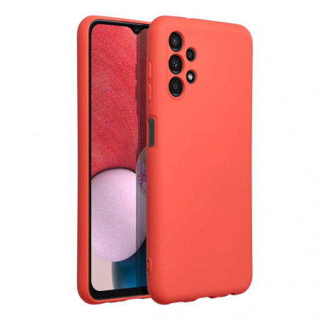 Kryt Silicone na Samsung Galaxy A13 LTE Elegantní  Broskvový