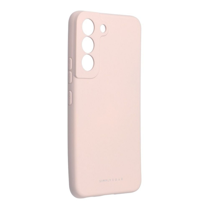 Kryt Roar Space na Samsung Galaxy S22 Jednobarevný, Elegantní  Růžový