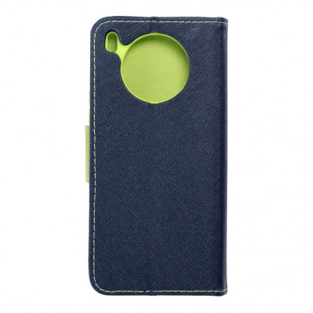 Peněženkové pouzdro Fancy Book na Honor 50 Lite Námořnická modrá / Limetkovo zelený