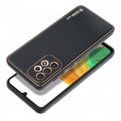 Kryt LEATHER na Samsung Galaxy A33 Černý