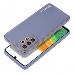 Kryt LEATHER na Samsung Galaxy A33 Modrý