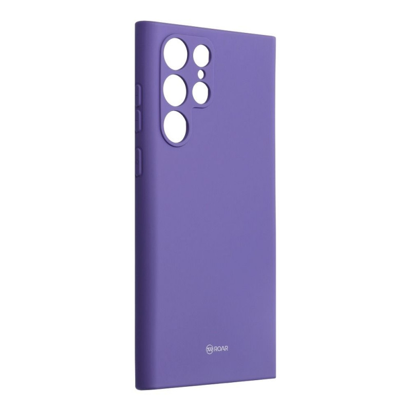 Kryt Roar Colorful Jelly na Samsung Galaxy S22 Ultra Fialový (Purple)