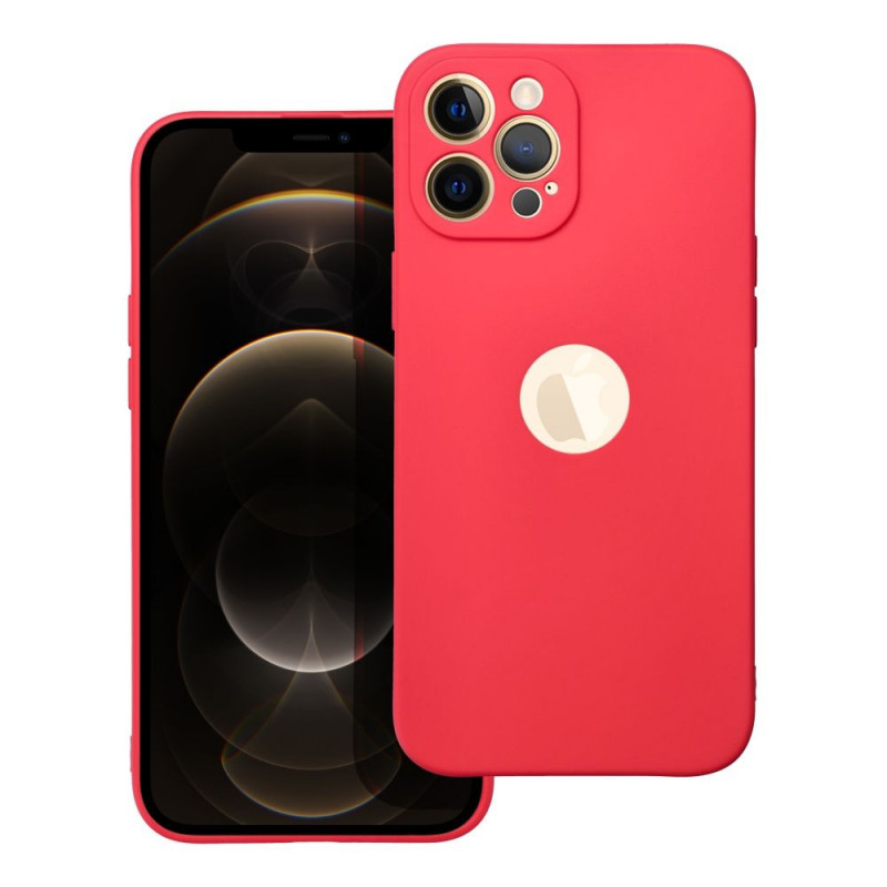 Kryt Soft na Apple iPhone 12 Pro Max Červený