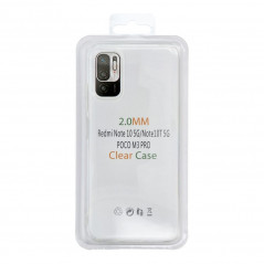 Kryt CLEAR 2mm BOX na XIAOMI Redmi Note 9S Průhledný