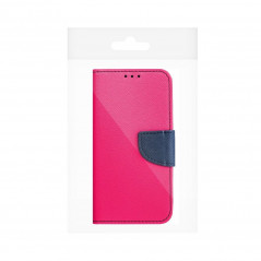 Peněženkové pouzdro Fancy Book na Apple iPhone 7 Růžova / Námořnická modrá