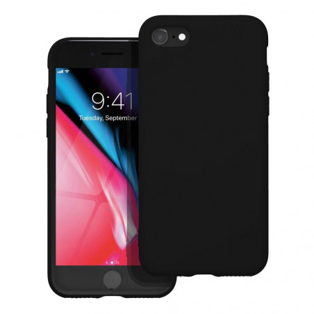 Kryt Silicone na Apple iPhone 8 Elegantní  Černý