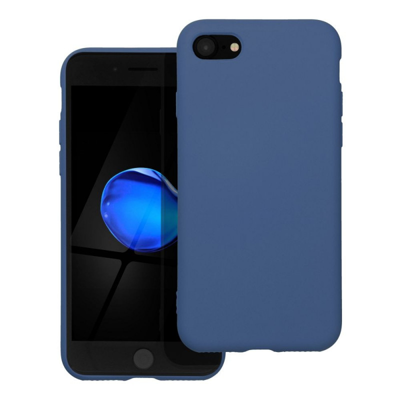 Kryt Silicone na Apple iPhone 7 Elegantní  Modrý