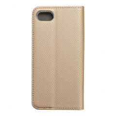Peněženkové pouzdro Smart Case Book na Apple iPhone SE 2022 5G Zlatý