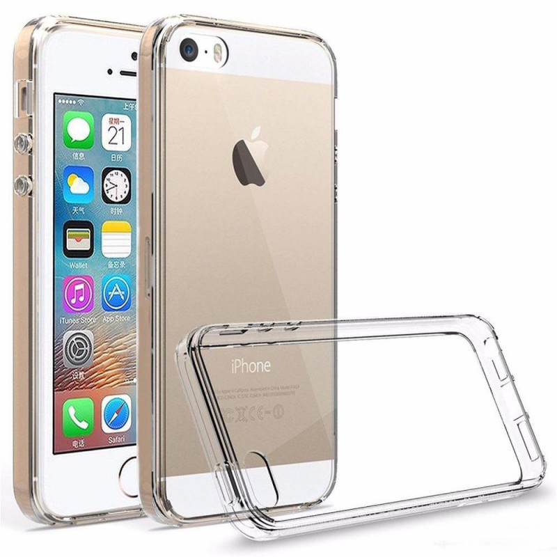 Kryt Ultra Slim 0,5mm na Apple iPhone SE Průhledný
