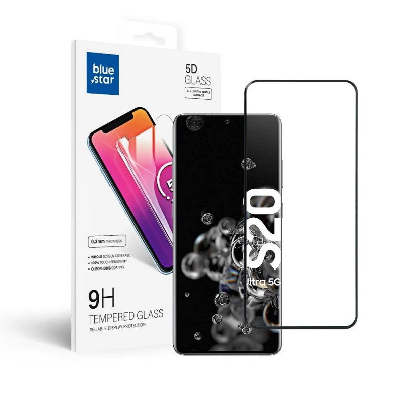 Tvrzené sklo  Blue Star 9H na Samsung Galaxy S20 Ultra Průhledný