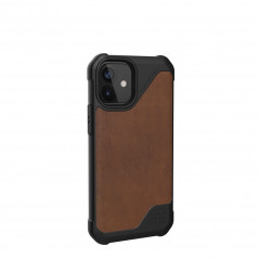 Kryt Urban Armor Gear Metropolis LT na Apple iPhone 12 mini Prémiové pouzdro  Hnědý