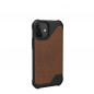 Kryt Urban Armor Gear Metropolis LT na Apple iPhone 12 mini Prémiové pouzdro  Hnědý