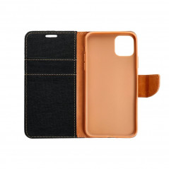 Peněženkové pouzdro CANVAS Book na Apple iPhone 12 mini Černý