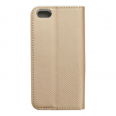 Peněženkové pouzdro Smart Case Book na Apple iPhone 5 5S Zlatý
