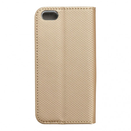 Peněženkové pouzdro Smart Case Book na Apple iPhone 5 5S Zlatý