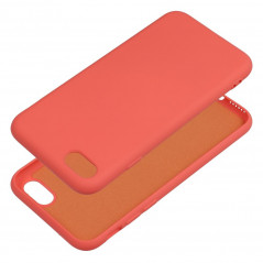 Kryt Silicone na Apple iPhone 7 Elegantní  Broskvový