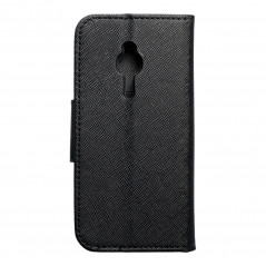 Peněženkové pouzdro Fancy Book na Nokia 230 Černý
