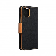 Peněženkové pouzdro CANVAS Book na Apple iPhone 8 Černý