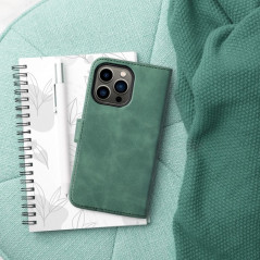 Peněženkové pouzdro TENDER Book na Apple iPhone SE 2022 5G Zelený
