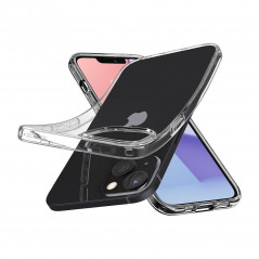 Kryt Spigen Liquid Crystal na Apple iPhone 13 Křišťálově čistý  Průhledný