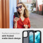 Kryt Spigen Ultra Hybrid na Apple iPhone 13 Křišťálově čistý  Matná černá mrazivá