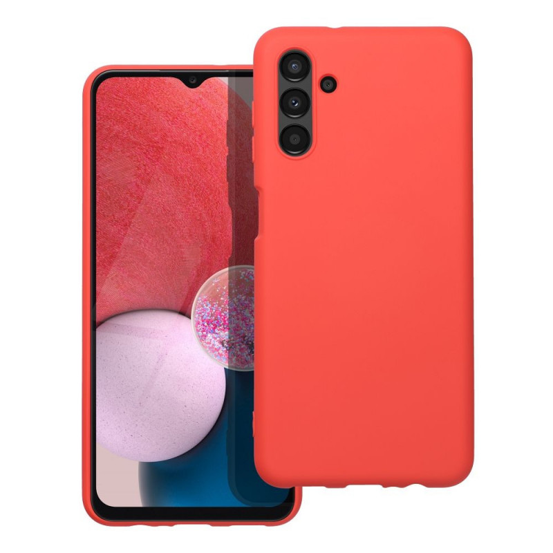 Kryt Silicone na Samsung Galaxy A13 5G Elegantní  Broskvový