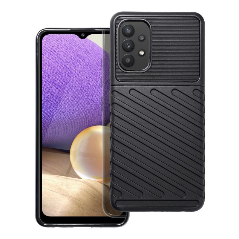Kryt THUNDER na Samsung Galaxy A32 LTE Černý