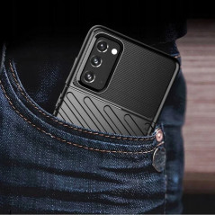 Kryt THUNDER na Samsung Galaxy S20 FE 5G 2022 Černý