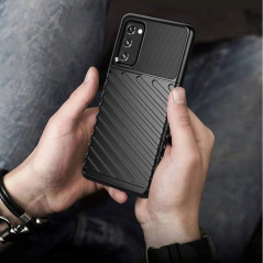 Kryt THUNDER na Samsung Galaxy S20 FE 5G 2022 Černý