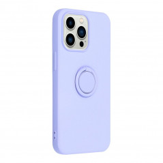 Kryt Silicone ring na Apple iPhone 13 Pro Fialový (Violet)