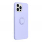 Kryt Silicone ring na Apple iPhone 13 Pro Max Fialový (Violet)