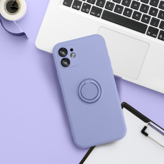 Kryt Silicone ring na Apple iPhone 7 Fialový (Violet)