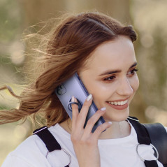 Kryt Silicone ring na Apple iPhone 8 Fialový (Violet)