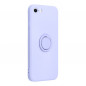 Kryt Silicone ring na Apple iPhone SE 2020 Fialový (Violet)