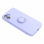 Kryt Silicone ring na Apple iPhone SE 2020 Fialový (Violet)