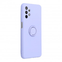 Kryt Silicone ring na Samsung Galaxy A32 5G Fialový (Violet)