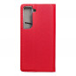 Peněženkové pouzdro Smart Case Book na Samsung Galaxy S22 Červený