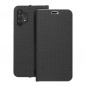 Peněženkové pouzdro LUNA Book Carbon na Samsung Galaxy A32 LTE Uhlíkové vlákno, Elegantní  Černý